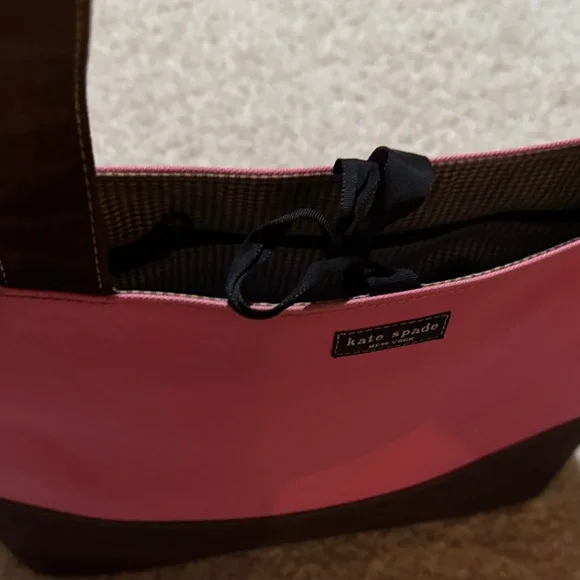 Kate Spade Pink and Brown Totes with Modern Design - Picture 5 of 10